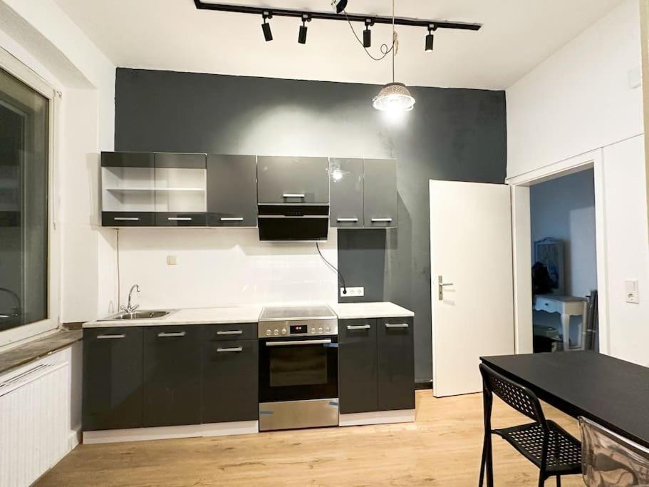 Igo Apartment 2 Schlafenzimmer Mit Waschmaschine Trockner Haustier Rheinufer 5Min Netflix Disney Plus 17-6 ドゥイスブルグ エクステリア 写真