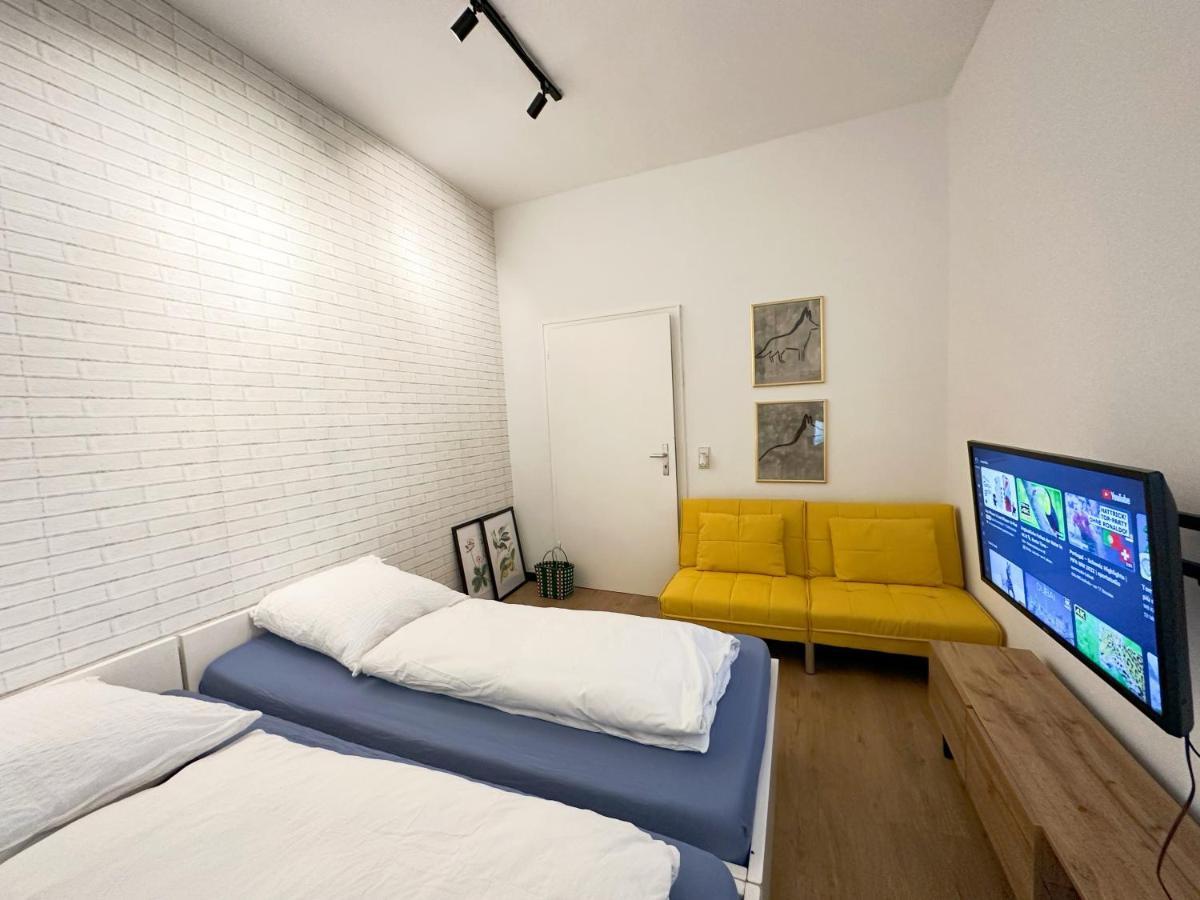 Igo Apartment 2 Schlafenzimmer Mit Waschmaschine Trockner Haustier Rheinufer 5Min Netflix Disney Plus 17-6 ドゥイスブルグ エクステリア 写真